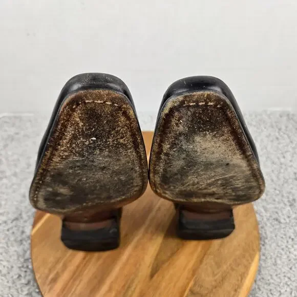 Magnanni Saks Fifth Avenue Men 9M Efren Gray Patina Monk Strap Loafer Dress Shoe